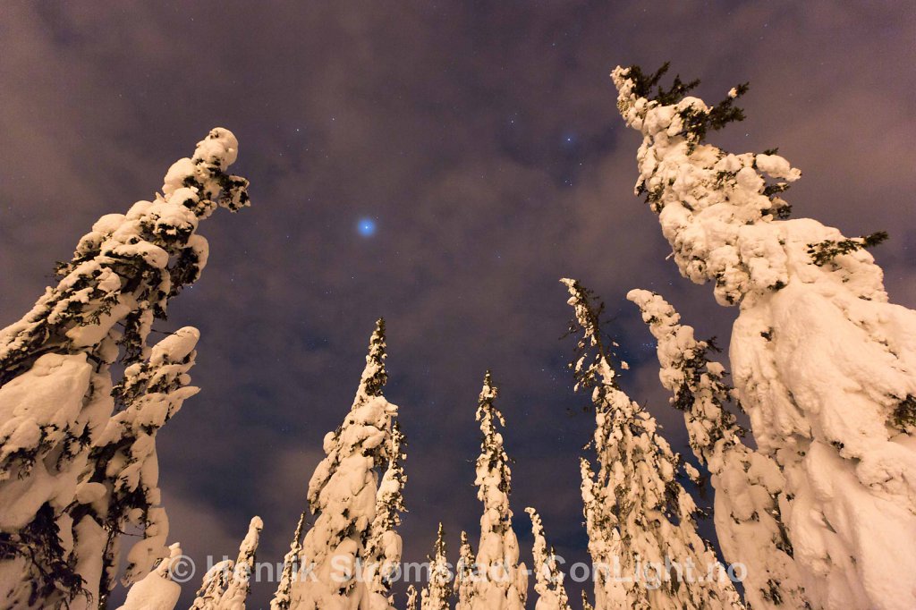 Night, Winter in Trysil, Norway 003